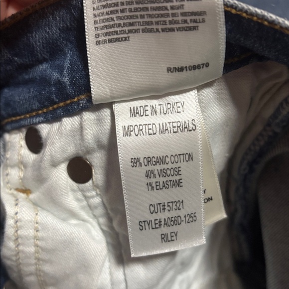 Agolde Riley Straight Leg Jeans - Picture 4 of 5